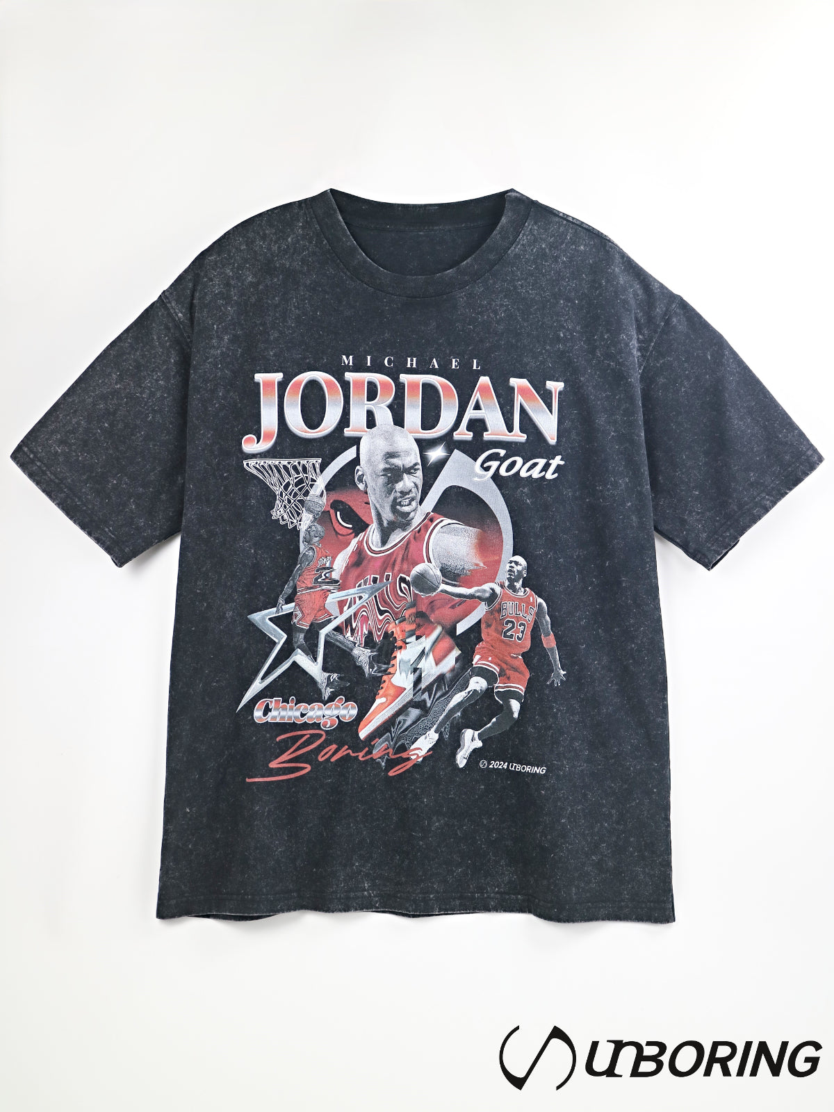 GOAT and 85s Chicago Vintage Washed T-Shirt