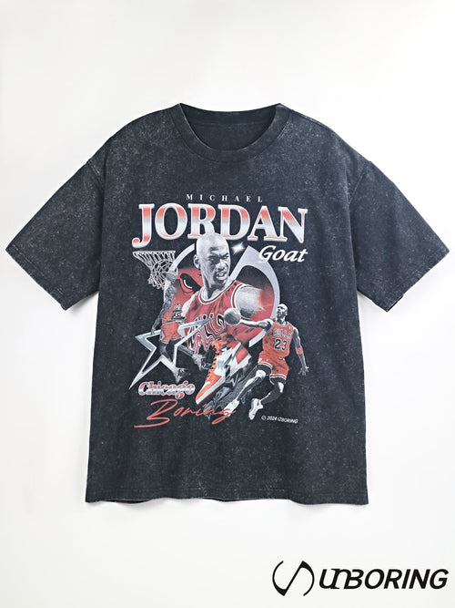 GOAT and 85s Chicago Vintage Washed T-Shirt
