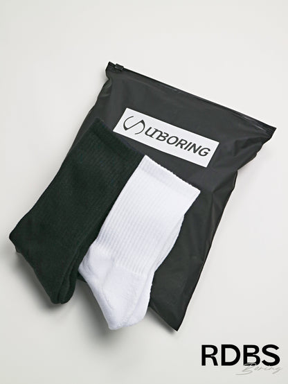 Basic Crew Socks - 5 Pairs